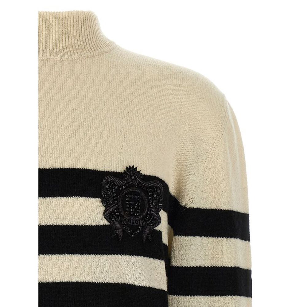 Balmain Men's Marinière Sweater - Picture 3 of 4